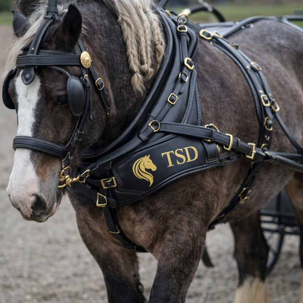 Voorbeeld van TSD tuig- en lederwerk